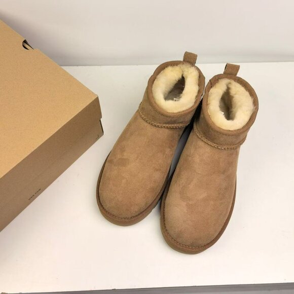 UGG Classic Ultra Mini Boots chestnut - Picture 3 of 7
